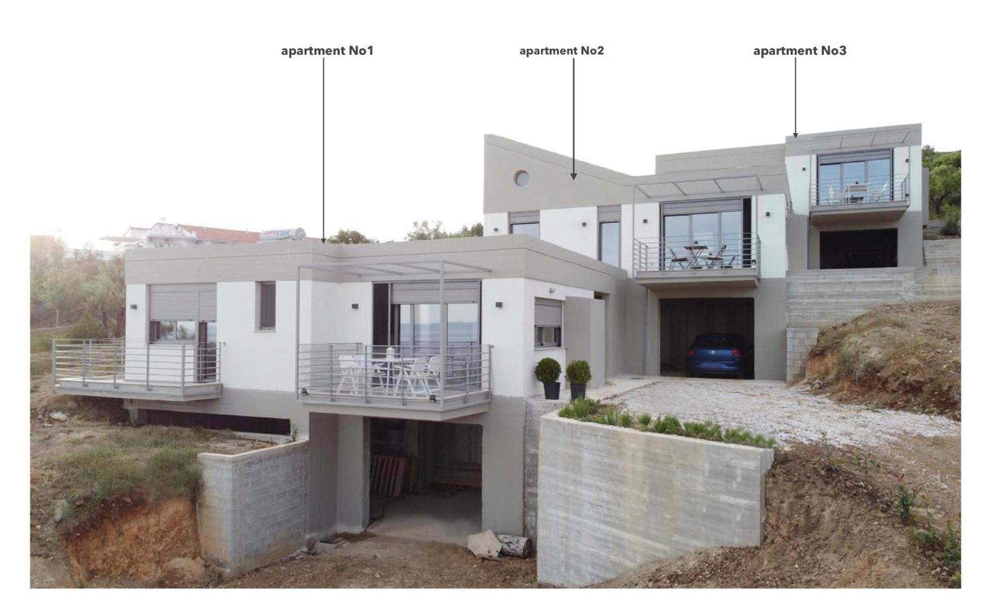Vila Enelia Vatopédhion Exteriér fotografie